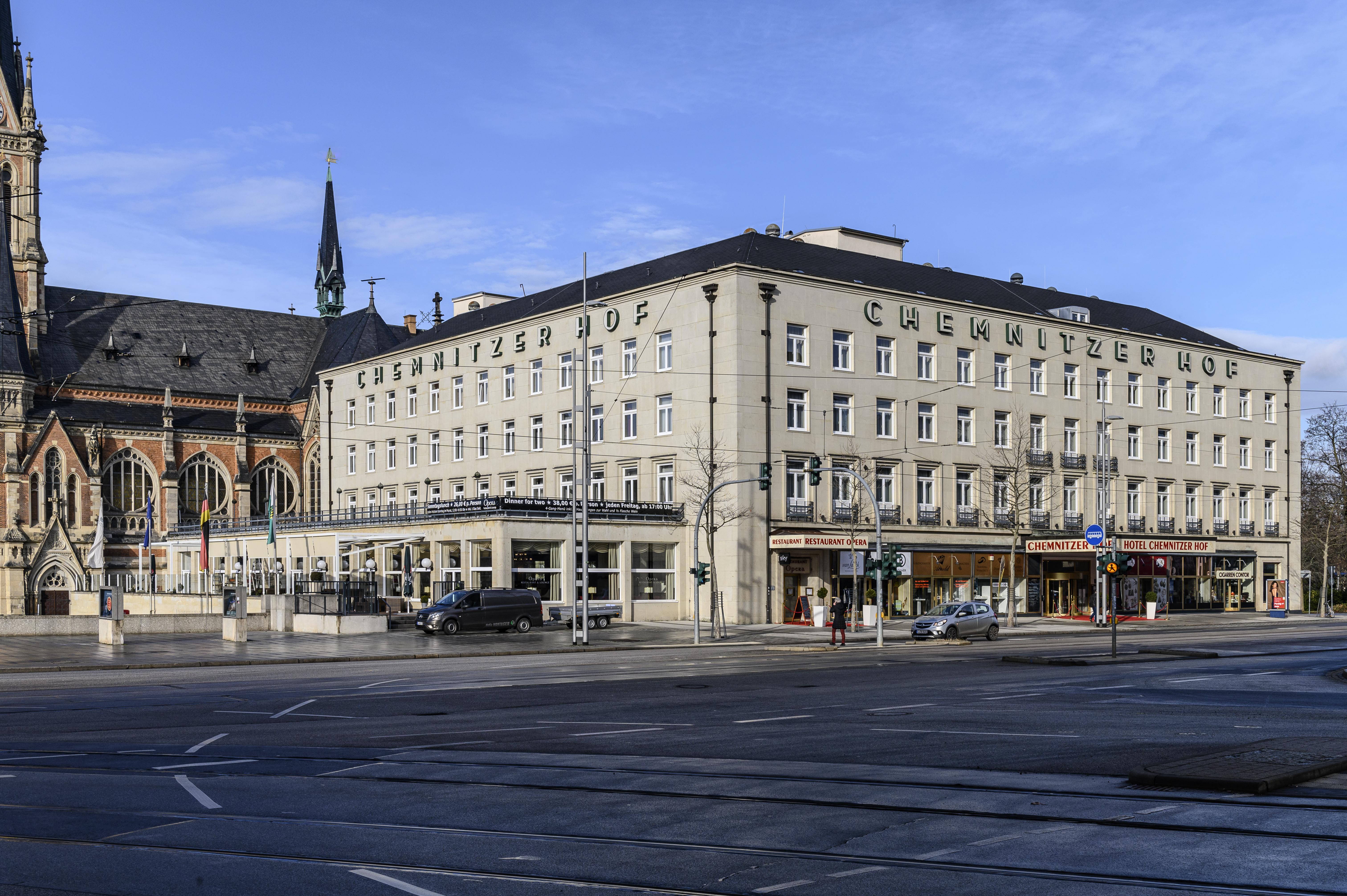 Hotel Chemnitzer Hof Buitenkant foto
