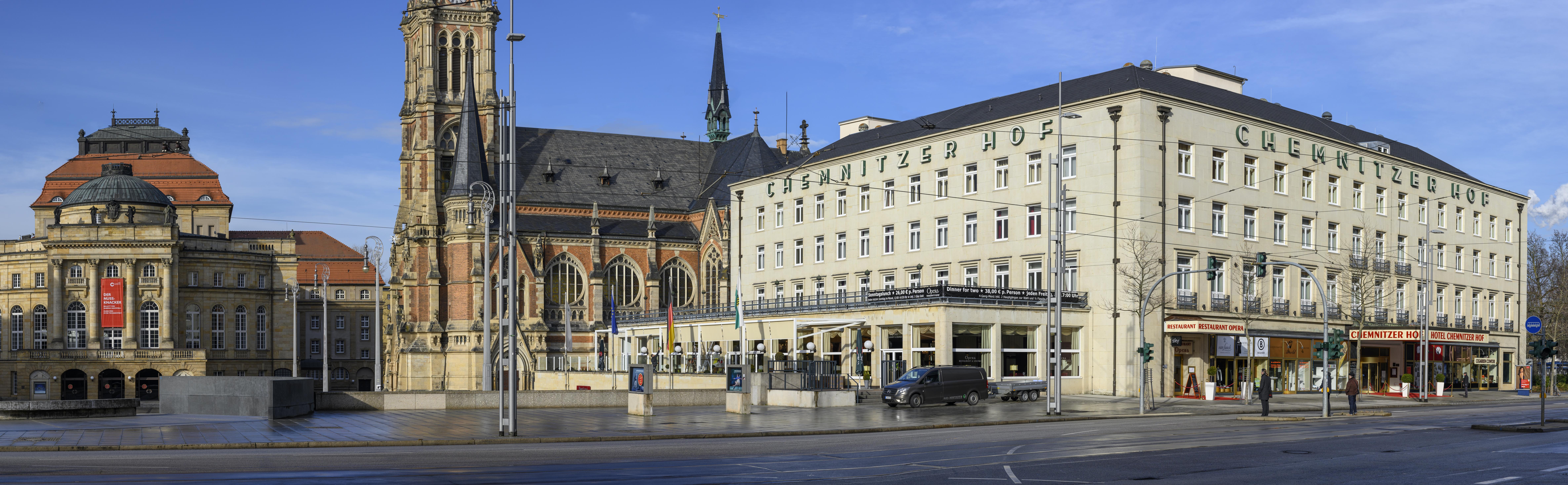Hotel Chemnitzer Hof Buitenkant foto